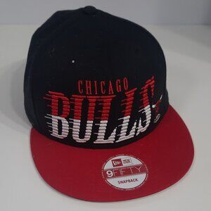 New Era 9FIFTY Chicago Bulls NBA Hardwood Classics Snapback Hat Red Black